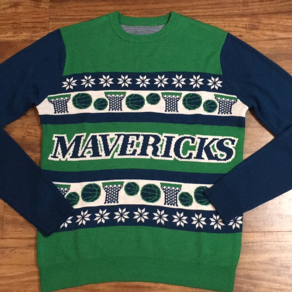 dallas mavericks christmas sweater